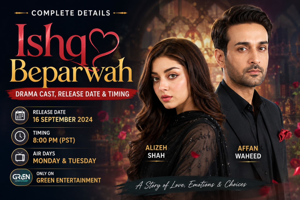 Ishq Beparwah Drama Cast and Release Date