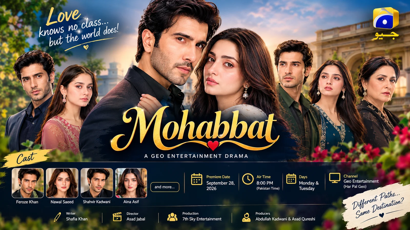 Mohabbat Drama Cast Release Date